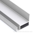 Perfiles de extrusión de marco de aluminio anodizado